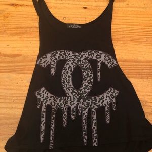 Shelor brand crop tank size small